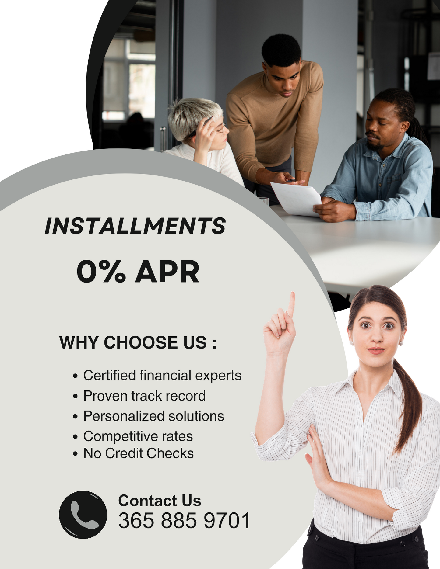 NO CREDIT CHECKS BNPL 0% APR